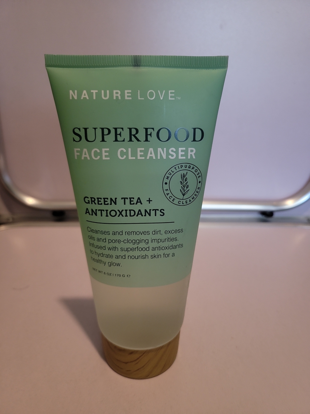 Superfood Green Tea Face Cleanser - Green